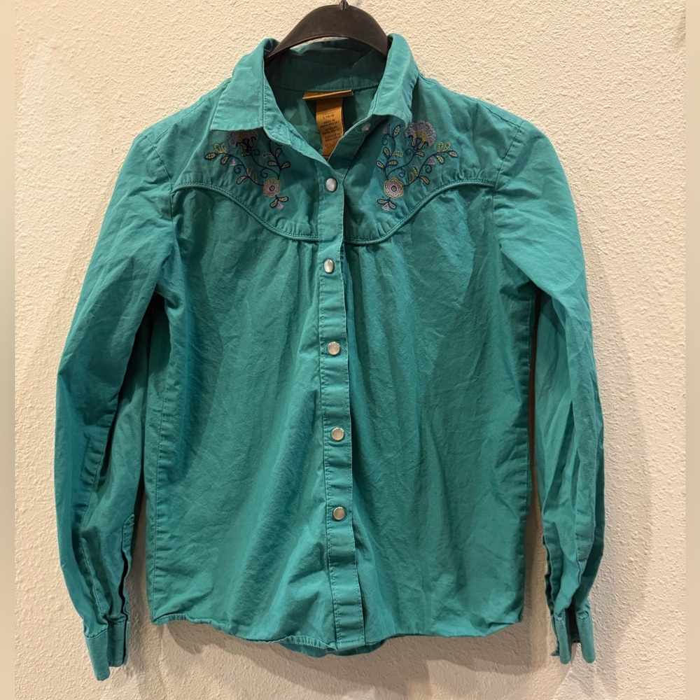 Wrangler Aqua Casual Shirt
